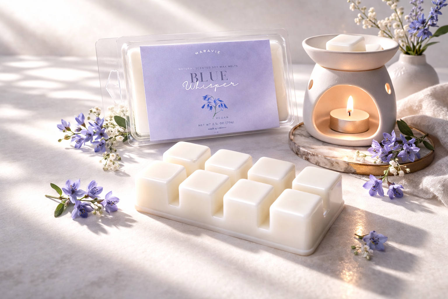 Duftwachs (Waxmelts) natürlich & handgemacht