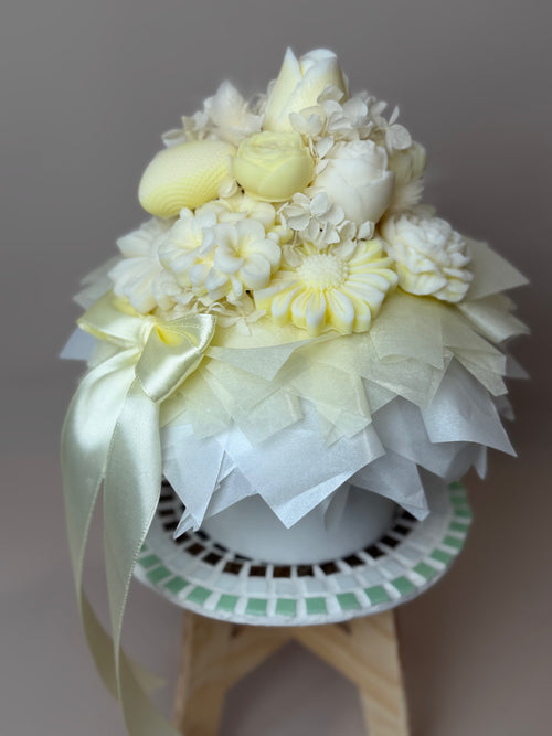 Blumenstrauß aus Sojawachs mit Duft I Bouquet de Cire
