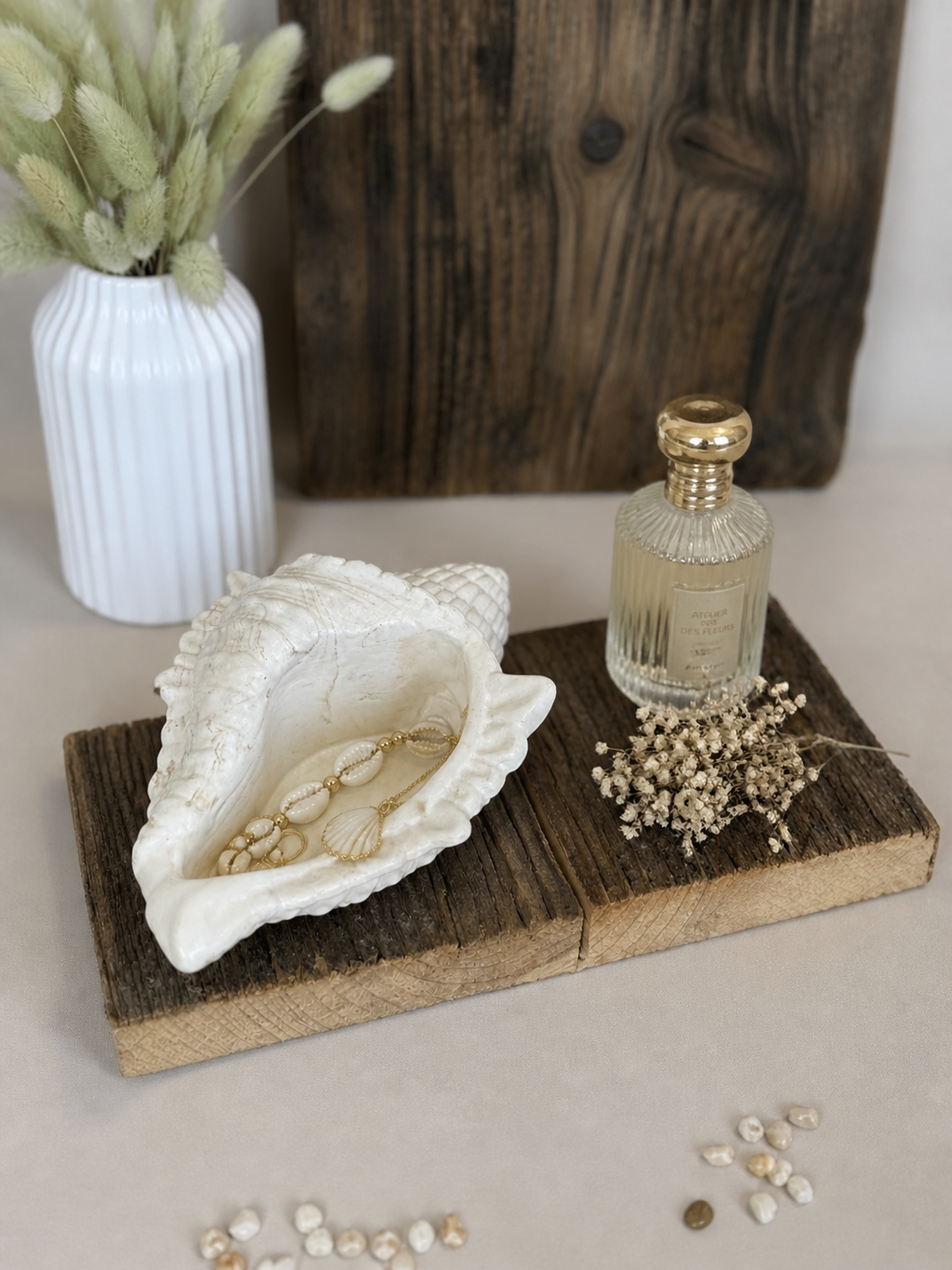 CONCHA – Organische Jesmonite Schale