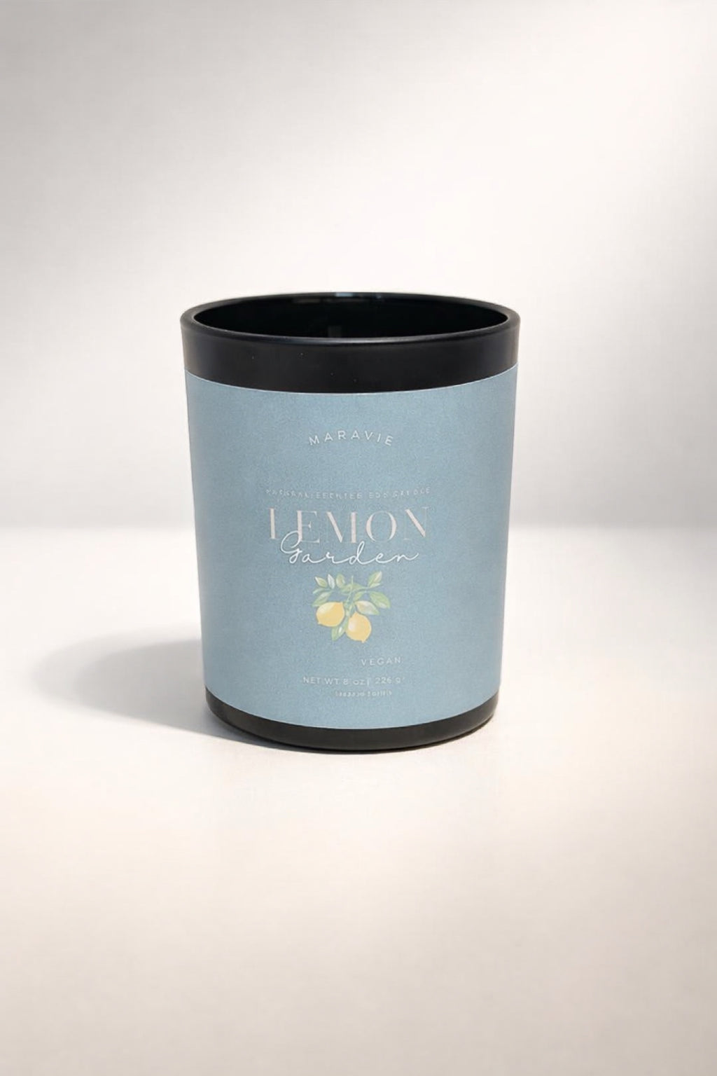 Lemon Garden – Scented candle made from soy wax 