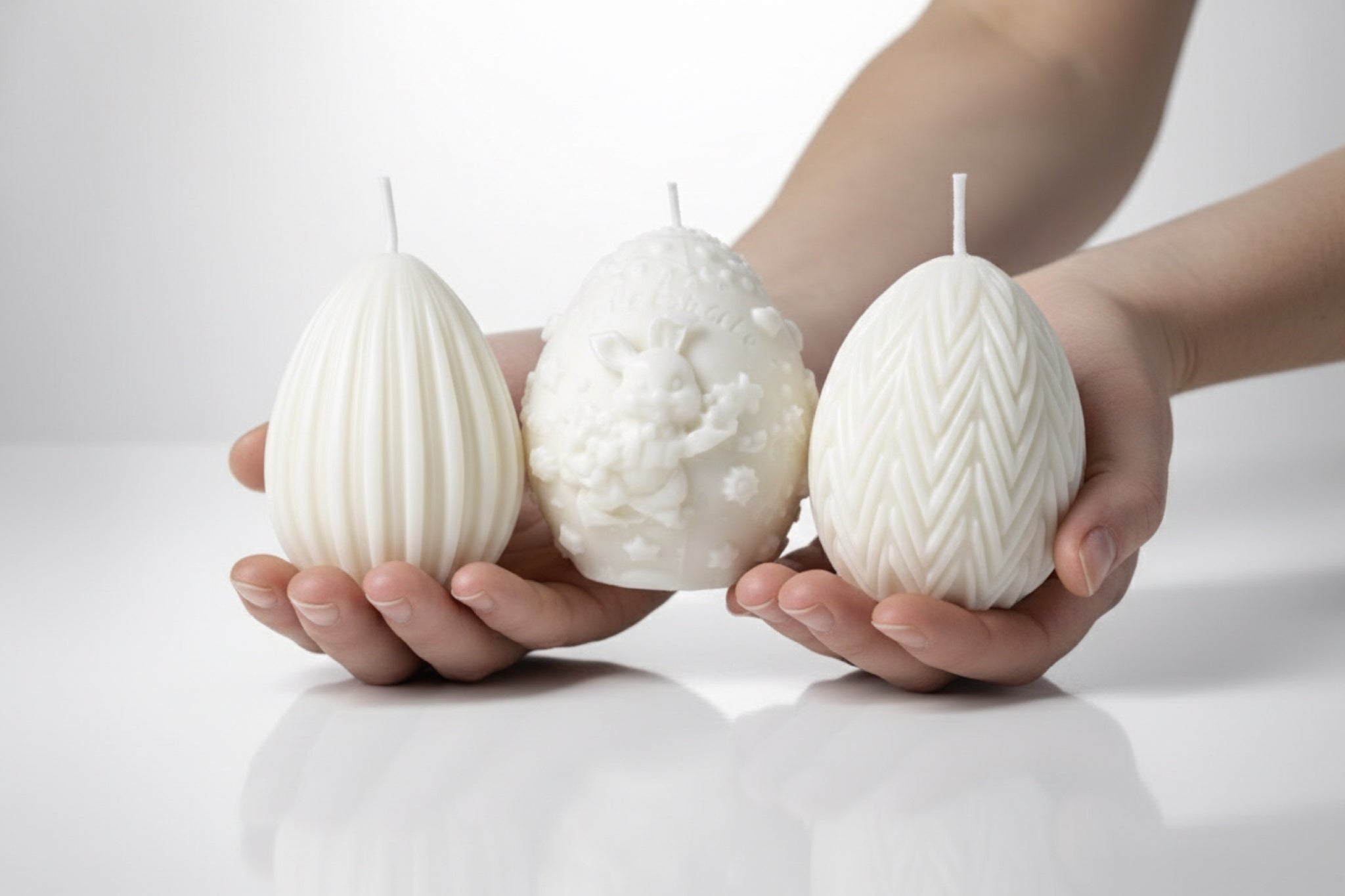 Floria Ei - Dekorative Kerze